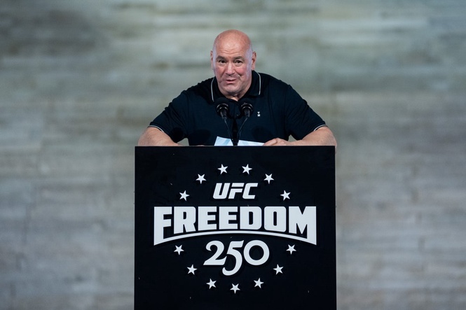 Time to rage in the cage at the White House. UFC the main event at Trump's 80th birthday bash