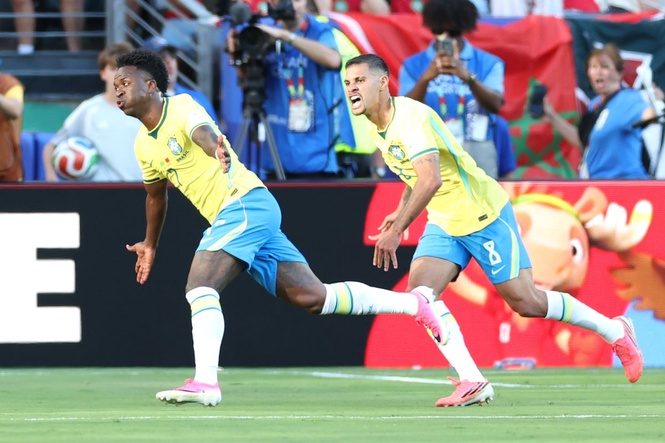Brazil v Morocco LIVE: Brazil pushing for lead after stunning Vinicius Jr equaliser at World Cup