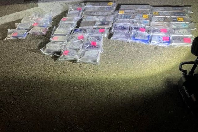 Traffic stop at Marine base sparks six-hour NCIS manhunt ending in seizure of massive fentanyl and cocaine haul