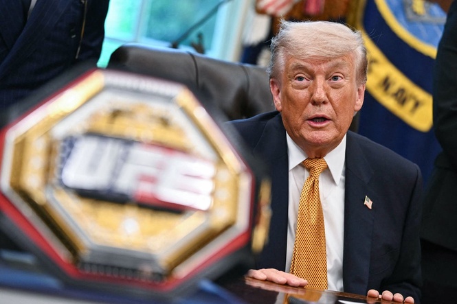 Trump celebrates 80th birthday with a UFC fight at the White House as Americans pay the price for his Iran war