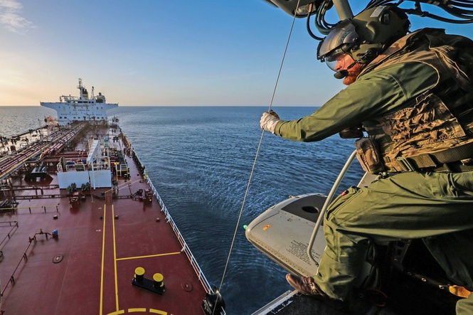 Russian shadow fleet vessel formally detained off British coast after Royal Marine commandos seizure