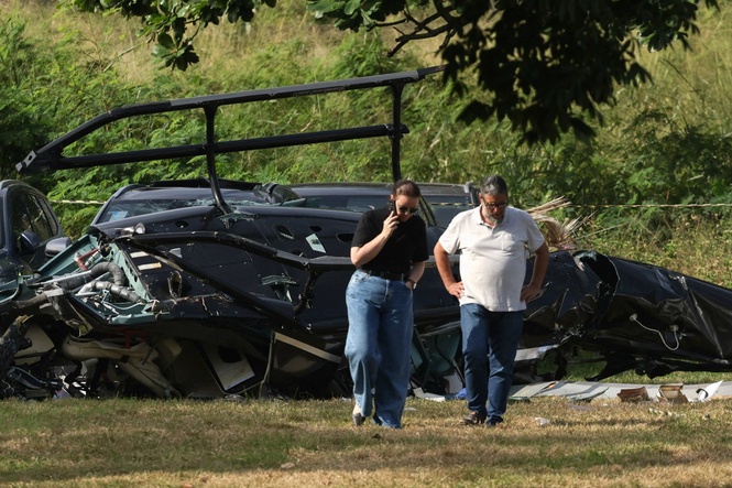 Six dead in Brazil helicopter crash after two choppers collide mid-air over Rio de Janeiro