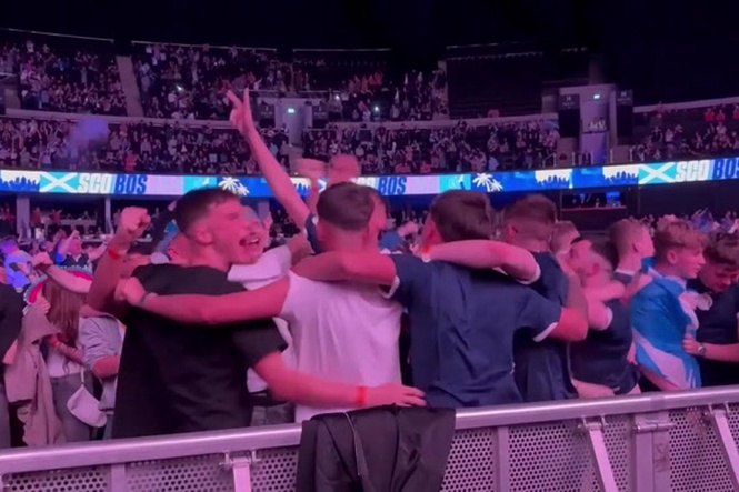 Scotland fans go wild following historic 1-0 World Cup win against Haiti