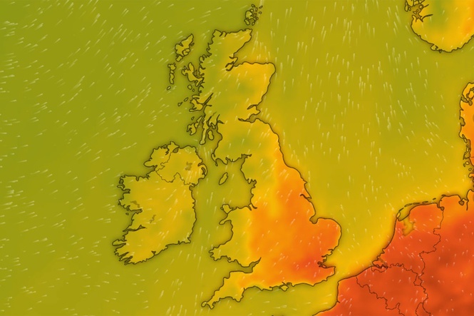 Weather map: Where temperatures could reach 29C this week as UK heat health alerts issued