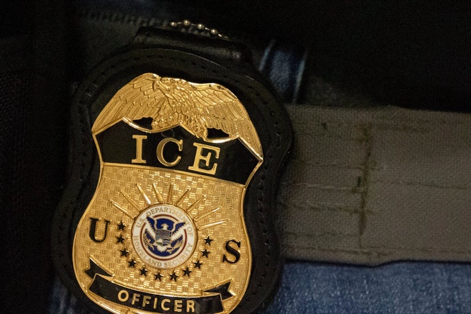 Immigration agent hit by vehicle in NJ, fires gun at fleeing suspect, police say