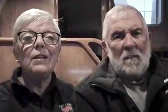 British yachties fired on by Russian warship say they were ‘blameless’