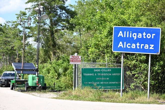 All detainees transferred out of ‘Alligator Alcatraz’ facility in Florida Everglades