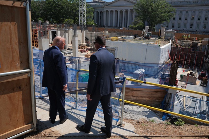 Trump’s budget office quietly redirects $352M to White House ‘security’ as ballroom construction continues