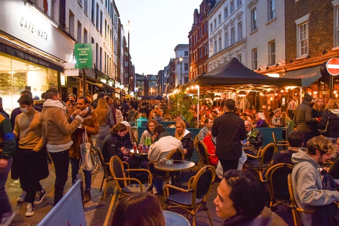 Why London’s Soho has been plunged into a row over standing at the pub