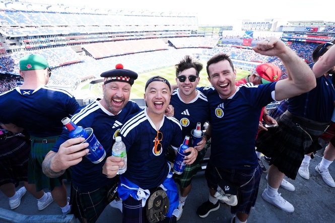 ‘Get me back to the good American side’: Scotland fans issue verdict on Boston and New York City