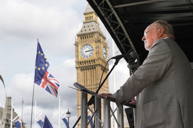 Brexit branded ‘unprecedented continuing disaster’ as marchers call to rejoin EU