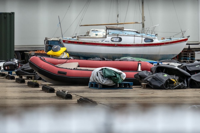 Woman found dead in small boat entering UK waters