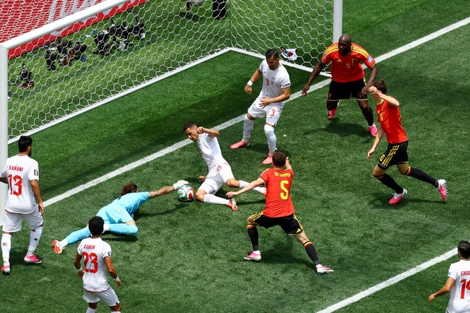 Belgium handed World Cup problem in Iran stalemate thanks to Alireza Beiranvand heroics