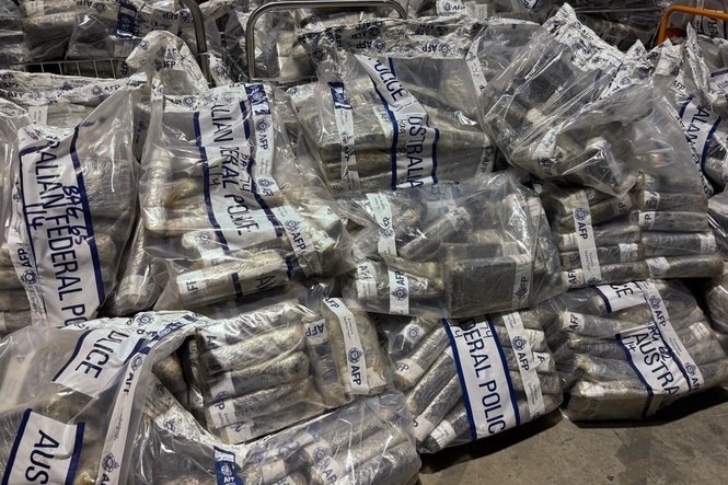Police uncover Australia’s largest ever cocaine haul during underground bunker search