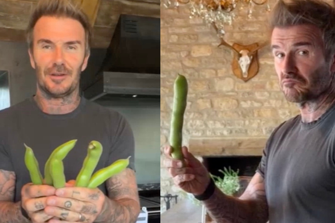 ‘I’ve overachieved’: David Beckham’s kitchen confession leaves Victoria laughing