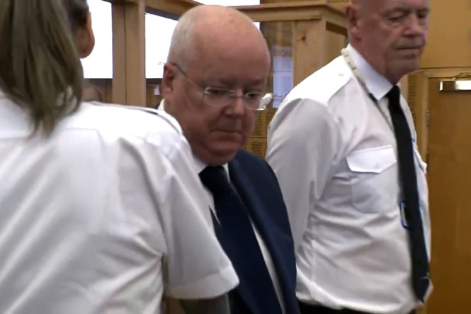Watch: Peter Murrell led away in handcuffs as he’s jailed for embezzling more than £400,000 from SNP