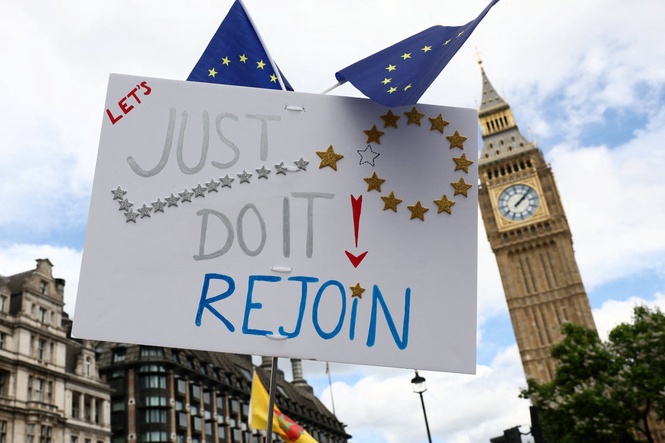 Most Gen Z Britons want vote to rejoin the EU, study shows ten years on from Brexit referendum