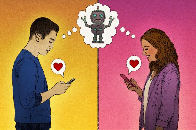 AI chatbots hit the dating scene, becoming the lovelorn's modern-day Cyrano