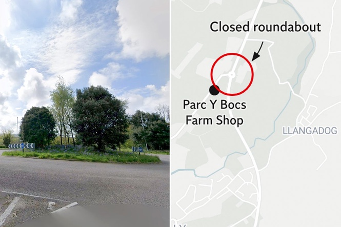 Wales bus crash latest: ‘Major incident’ declared after crash at roundabout in Carmarthenshire