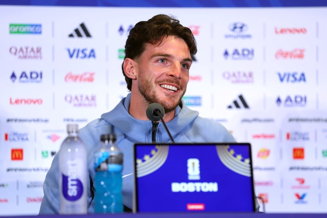 Declan Rice dismisses fitness fears as he insists he’s ‘conditioned and built’ for World Cup challenge