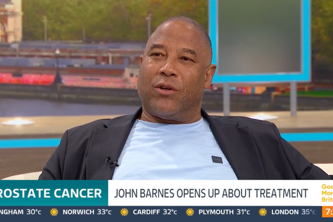 Former England football star shares prostate cancer update