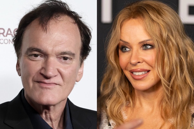 Quentin Tarantino kicks retirement can down road for... film with Kylie Minogue in Wales?