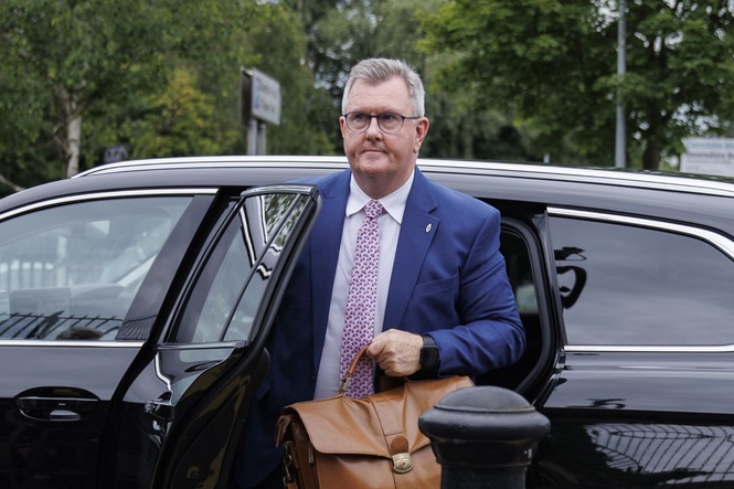 Ex-DUP leader Jeffrey Donaldson to forfeit knighthood after child sex abuse convictions