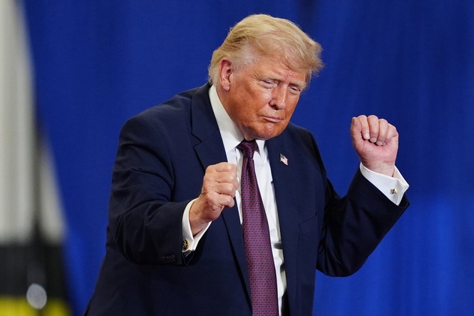 Trump tries to bend reality to his will with epic all-caps rant about his poll numbers