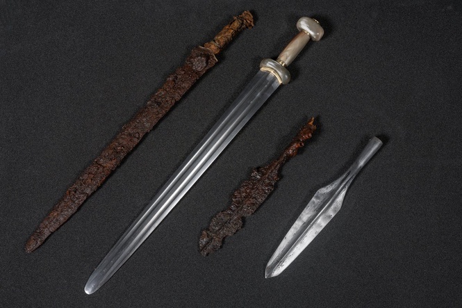 Rare treasures from a 2000-year-old Scottish warrior burial unveiled
