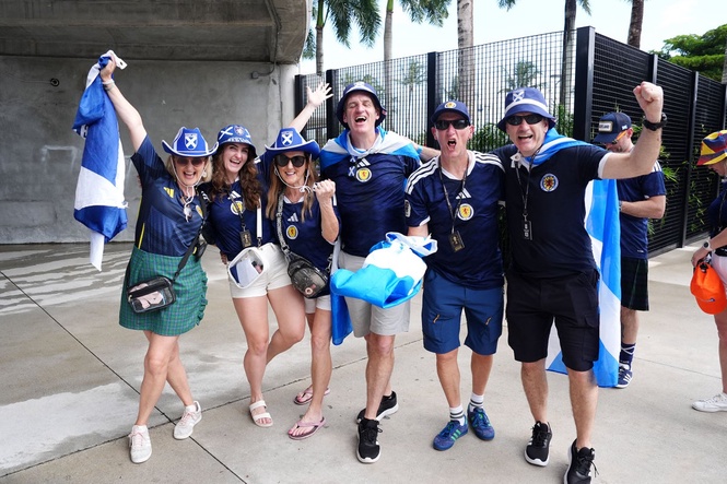 Tartan Army dream of history ahead of crunch Brazil match