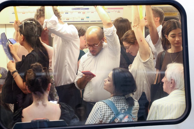 The London Underground line that is nearly 40C during the heatwave