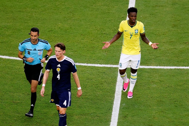 Why Vinicius Jr’s goal against Scotland was ruled out