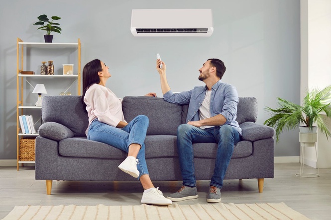 Should you keep air conditioning turned on all day or switch it off to save money?