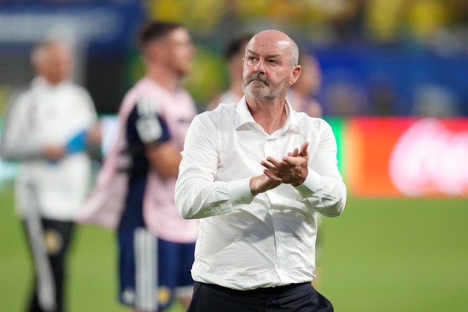 Steve Clarke abandons post-match interview after just 23 seconds