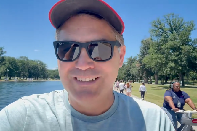 White House goes after longtime reporter foe who tried to find the 350-foot cut in the Reflecting Pool
