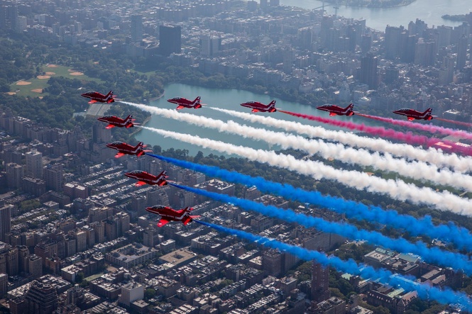 Red Arrows to go on US tour to mark 250th anniversary of independence – including epic finale not seen in 30 years