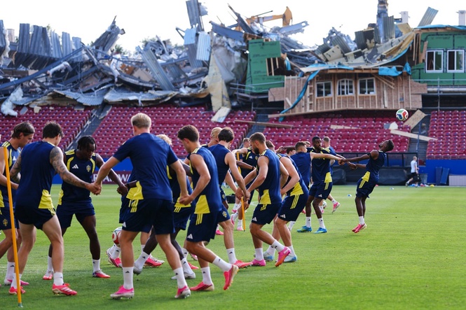 ‘I just thought, ‘What happened?’’: Why Sweden trained under a demolition site ahead of Japan World Cup clash