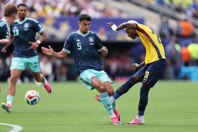 Germany v Ecuador LIVE: Angulo thumps home brilliant equaliser after controversial early Sane goal