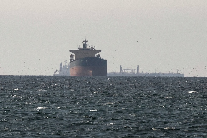 Iran strikes cargo ship in Strait of Hormuz