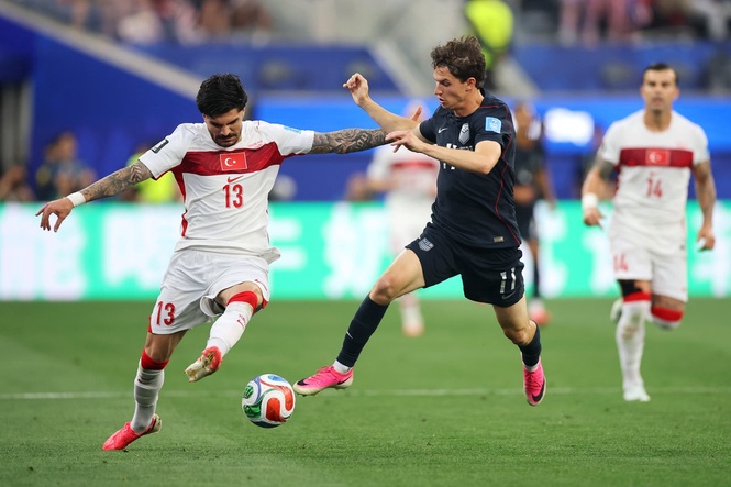 USA v Turkey LIVE: World Cup co-hosts fall behind after fine Orkun Kokcu goal
