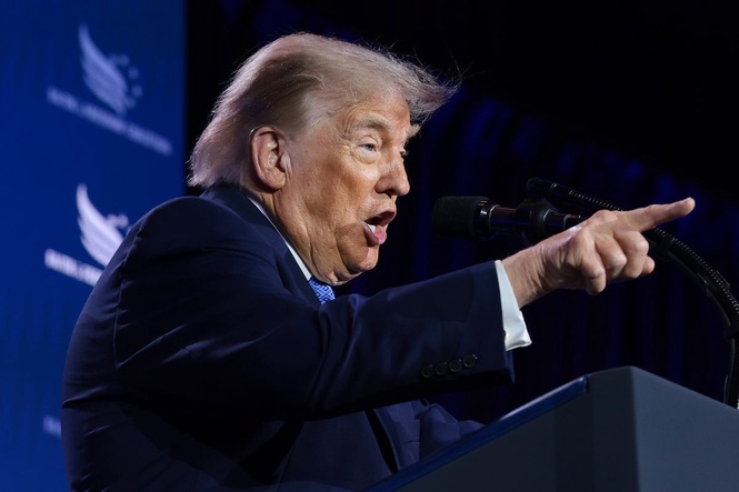 Trump warns UK of 100% tariff over levy on US tech firms