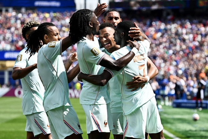 Sublime Ousmane Dembele hat-trick shows just why France are World Cup favourites