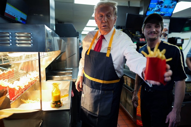 Burger King executive begs Trump to ditch the McDonald’s orders and have a Whopper instead