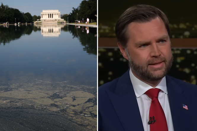 Bill Maher blasts Trump’s Reflecting Pool disaster before excoriating show guest JD Vance