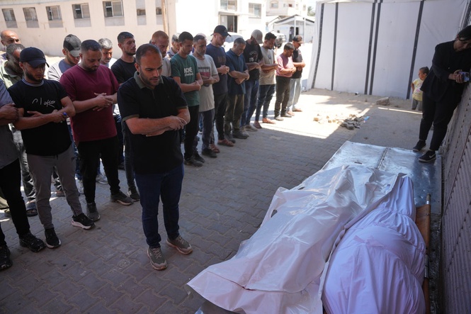Israeli drone strike kills Palestinian siblings in a Gaza tent camp