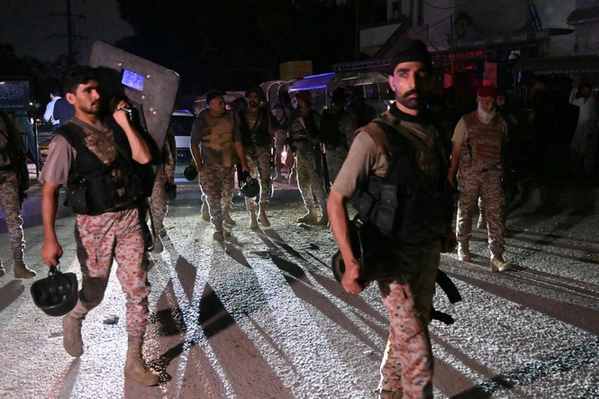 Three rangers and as many militants killed in attack on Pakistan paramilitary camp
