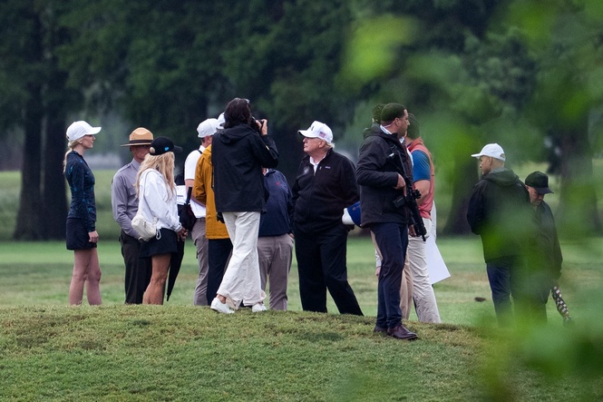 Trump claims ‘criminally made algae is gone’ from Reflecting Pool