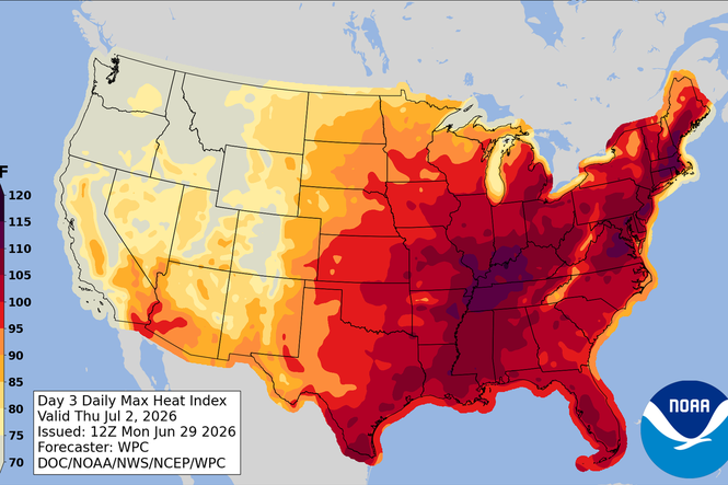 Extreme heat forces cancelations and closures in Midwest as eastern US braces for scorching temps
