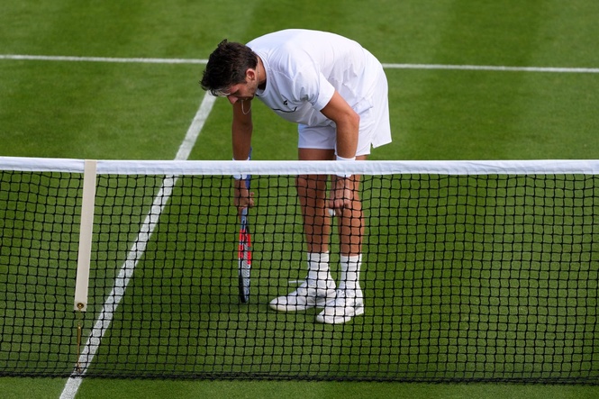 ‘It stinks’: Ten Brits fall on nightmare opening day of Wimbledon
