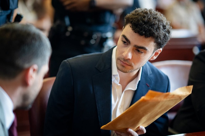 Luigi Mangione gets stuck in elevator at courthouse - then sees his federal trial postponed